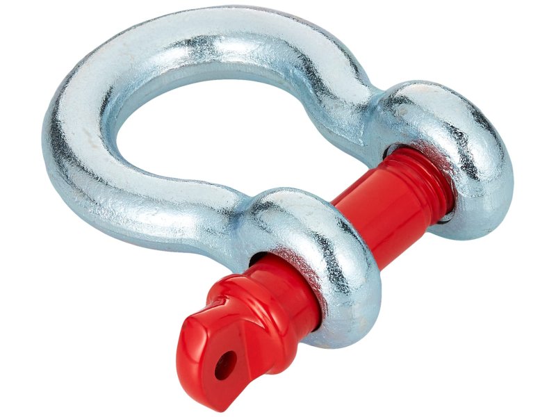 Schäkel lyre galvanisée ARB - axe rouge - Ø22mm - 4750 kgs — ARB