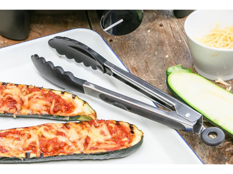 Grillzange 28 cm mit Silikonstiel – Cadac