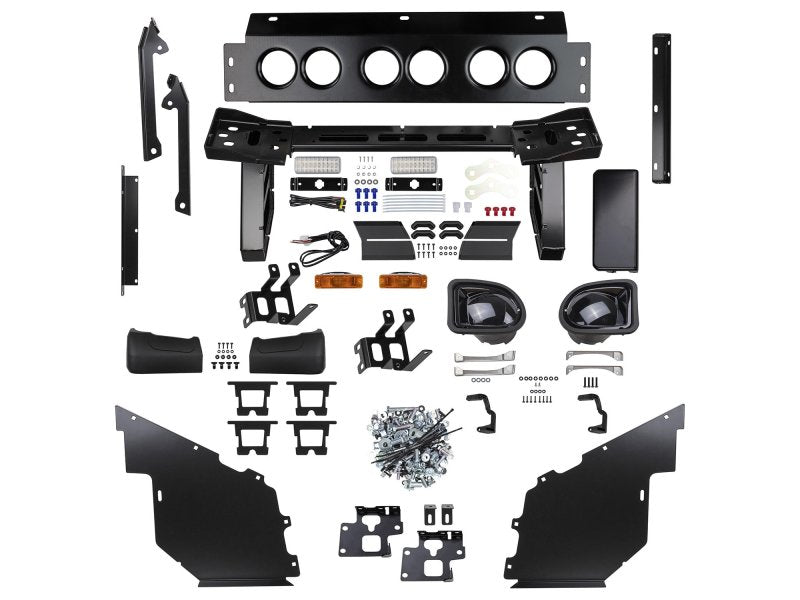 ARB Summit Combar Frontschutzbuegel Stahl - Ford Ranger PX 2011-2015, winden- & airbagkompatibel (ARB Fog MKII)