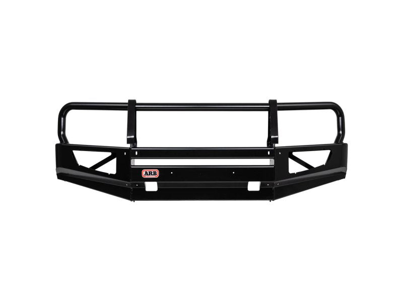 ARB Deluxe Frontschutzbügel Stahl schwarz – Toyota Land Cruiser Prado 120 (2003–2009), mit Kotflügelverbreiterungen, ohne Winde