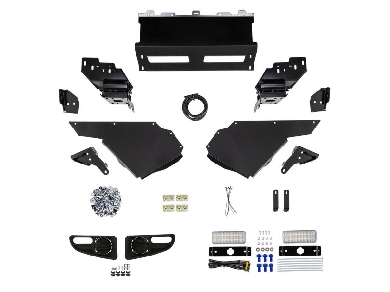 ARB Commercial Winch Bar Frontschutzbügel Stahl – Toyota Hilux Wide Body SR/SR5 (ab 05/2020), windenkompatibel mit Sensorgehäuse