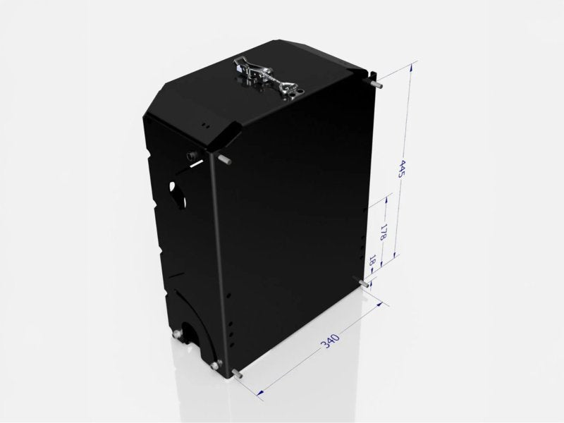 Držák kanystru Jerry Can 22L uzamykatelný Ontap černý — Ontap