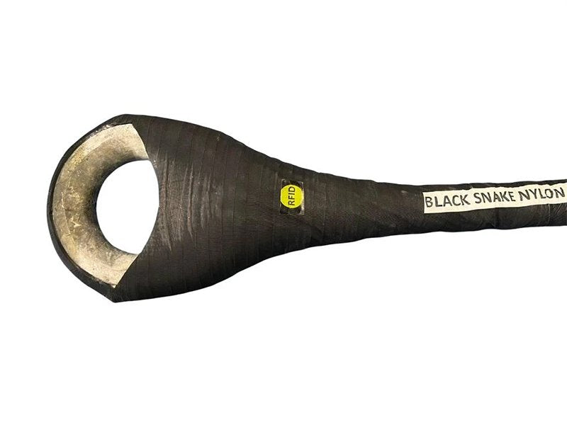 Profesionální kinetické lano pro vyprošťování Black Snake 10 metrů 20 tun — Black Snake