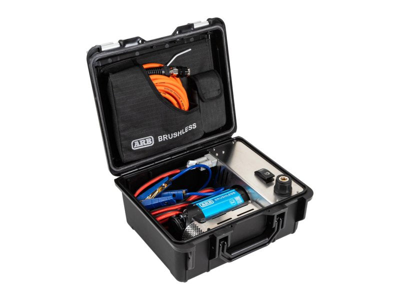 ARB Kompressor tragbar Einzylinder Brushless 12 V im Koffer – 130 l/min (CKBLP12)