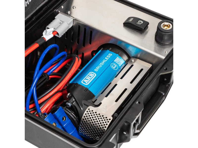 ARB Kompressor tragbar Einzylinder Brushless 12 V im Koffer – 130 l/min (CKBLP12)