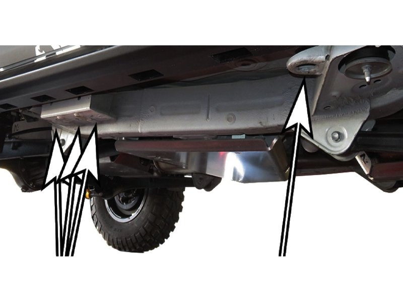 N4-Offroad Rohr-Schwellerschutz (Rock Slider) Stahl Ø60 mm für Suzuki Jimny GJ (Paar)