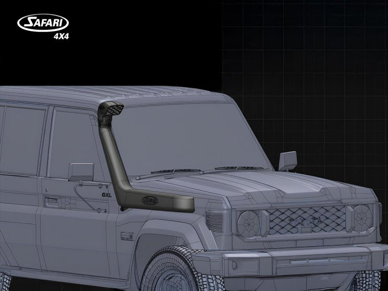Schnorchel Safari Toyota Land Cruiser HZJ7 GDJ7 GRJ7 2024+ — Safari Schnorchel