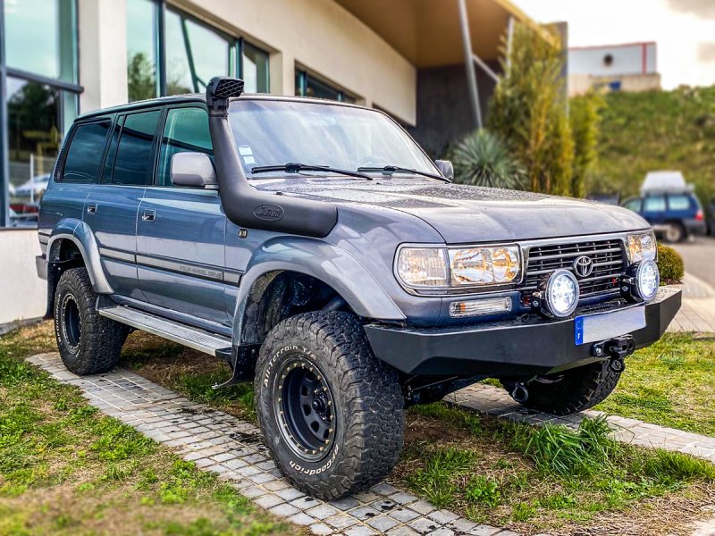 Schnorchel Safari Toyota Land Cruiser HDJ80 FZJ80 — Safari Schnorchel