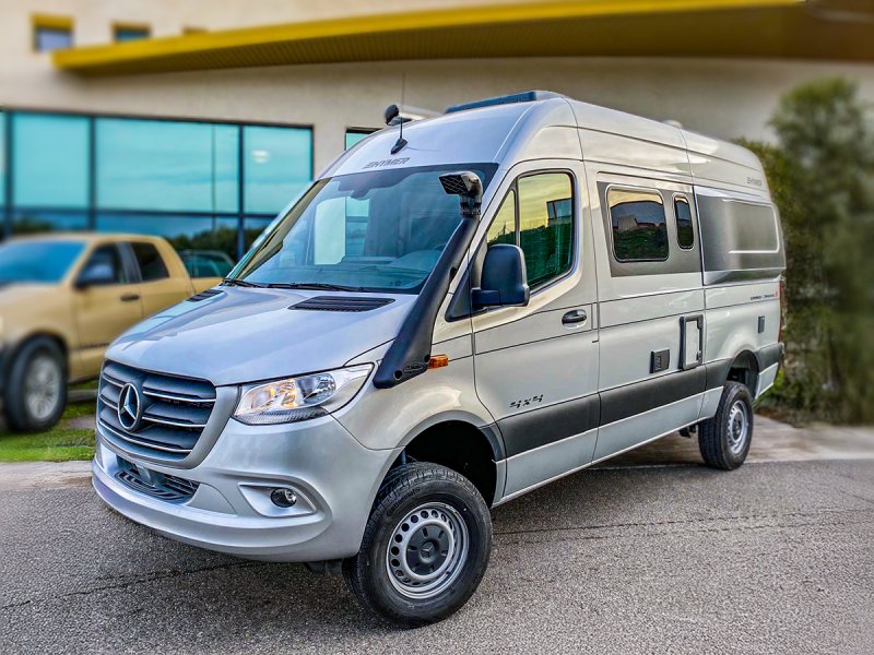 Schnorchel Safari Mercedes Sprinter W906 W907 2006-2022 — Safari Snorkel