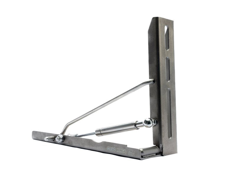 Halterung Markise seitlich klappbar Croc Hinge mit Gasdruckfeder-Unterstützung — Croc Hinge