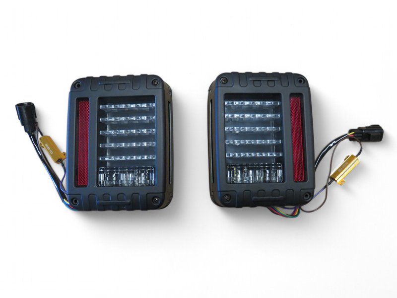 LED-Rückleuchten Europa-Ausführung – Jeep Wrangler JK (Paar)