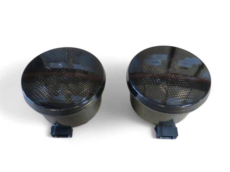 Feux clignotants fumés leds calandre für Jeep Wrangler JK - la paire — DTC Parts