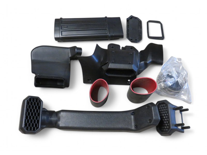 Schnorchel style Rugged Ridge für Jeep Wrangler JL - Motorisations essence — DTC Parts