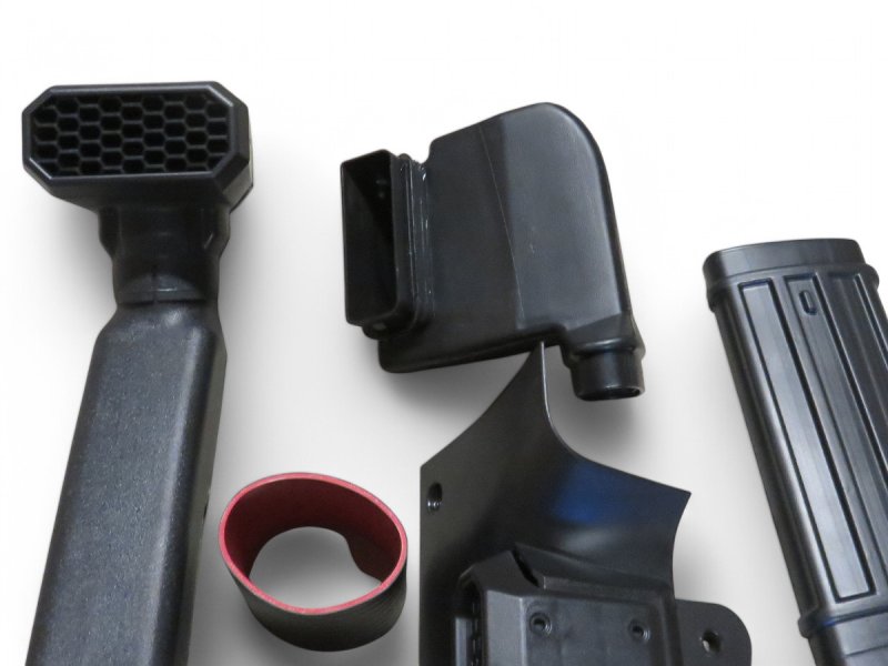Schnorchel im Rugged-Ridge-Stil für Jeep Wrangler JL - Benzinmotoren — DTC Parts