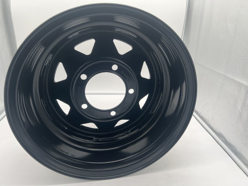 Felge Stahl Triangular schwarz 7X15 5x139.7 Suzuki Jimny & Samurai — N4-Offroad