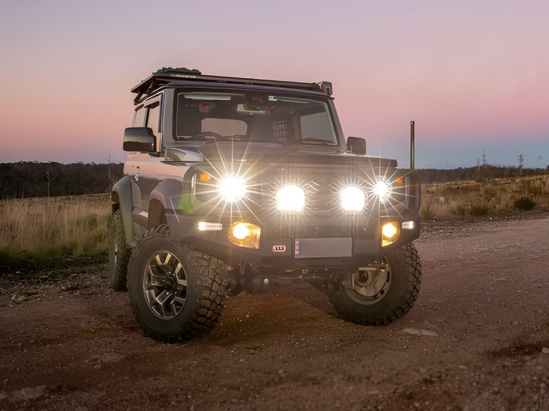 ARB Solis 21 LED-Fernscheinwerfer Set (Paar) – straßenzugelassen (SJB21EUX2)