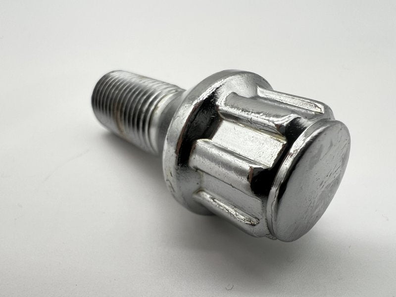Radbolzen abschließbar verchromt 14×150, Konus 60° (4er-Set)