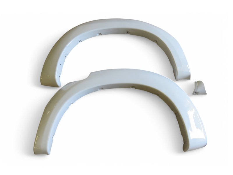 Kit 6-teilige Kotflügelverbreiterung Serien-Design Hilux Vigo 2012-2015 — DTC Parts