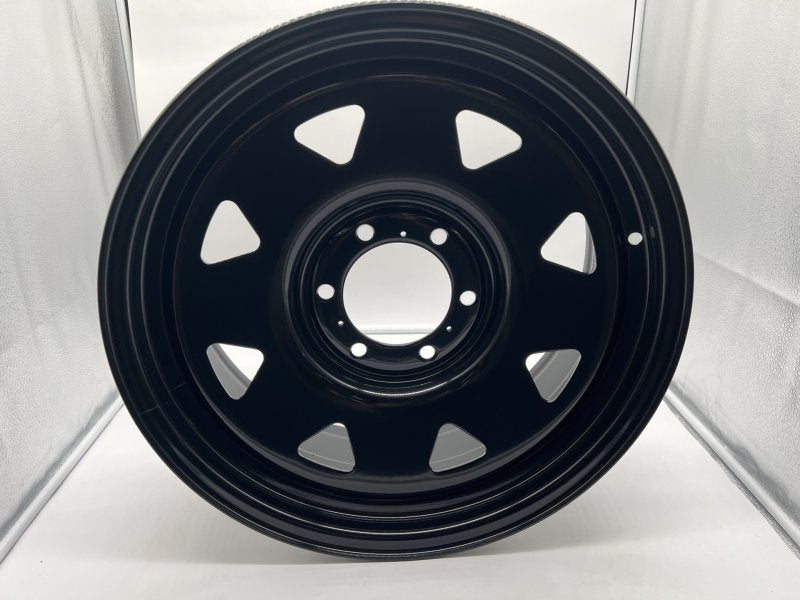 Felge Stahl Triangular schwarz 7.5X18 6x139.7 Toyota Land Cruiser und Hilux — N4-Offroad