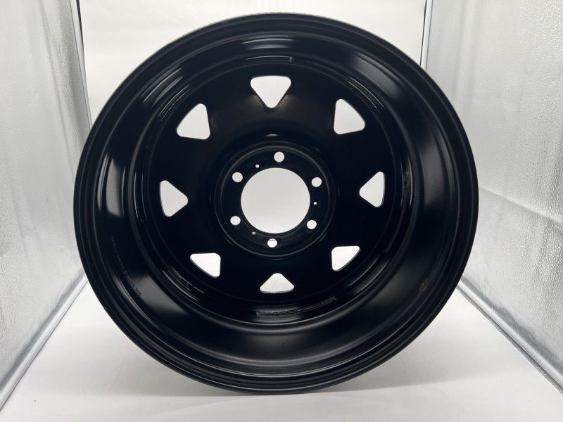 Felge Stahl Triangular schwarz 7.5X18 6x139.7 Toyota Land Cruiser und Hilux — N4-Offroad