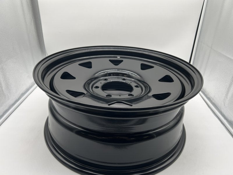 Felge Stahl Triangular schwarz 7.5X18 6x139.7 Toyota Land Cruiser und Hilux — N4-Offroad