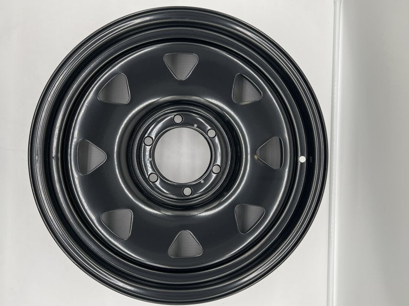 Felge Stahl Triangular schwarz 7.5X18 6x139.7 Toyota Land Cruiser und Hilux — N4-Offroad