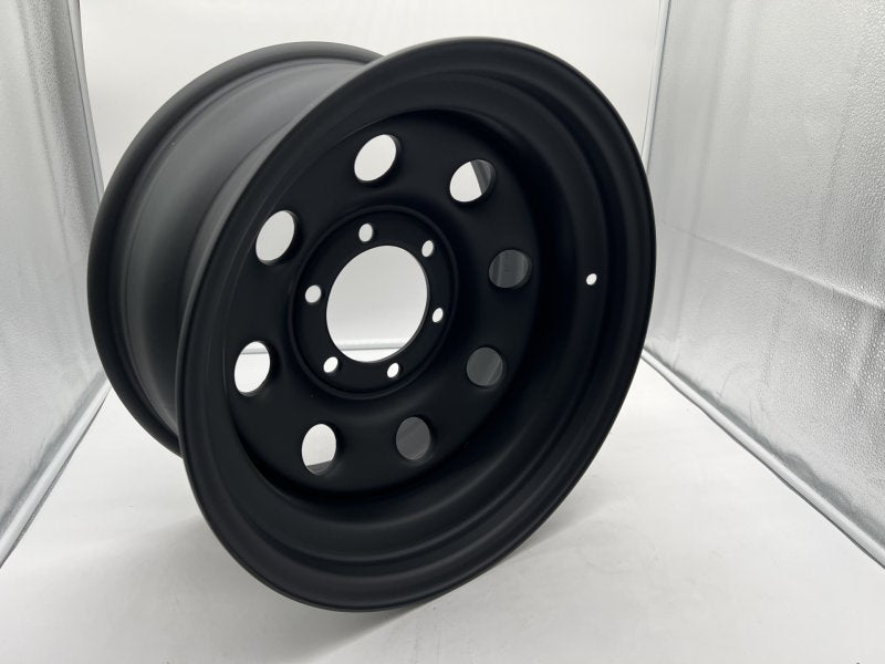 Jante Stahl Soft8 noire mat 8X16 6x139.7 Land Cruiser Patrol Pajero — N4-Offroad