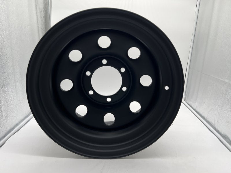 Felge Stahl Soft8 schwarz matt 8X16 6x139.7 Land Cruiser Patrol Pajero — N4-Offroad