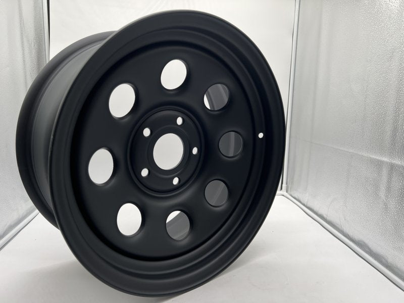 Jante Stahl Soft8 noire mat 8X17 5X127 Jeep Wrangler JK JL — N4-Offroad