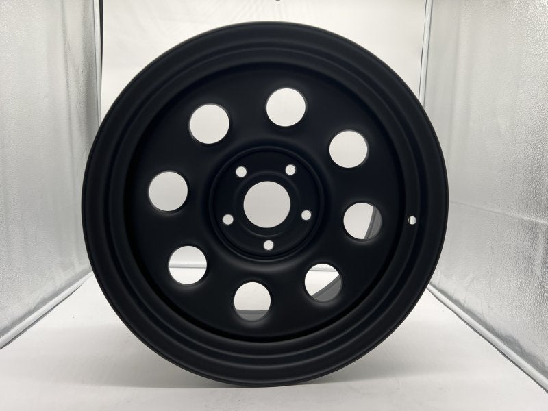 Felge Stahl Soft8 schwarz matt 8X17 5X127 Jeep Wrangler JK JL — N4-Offroad