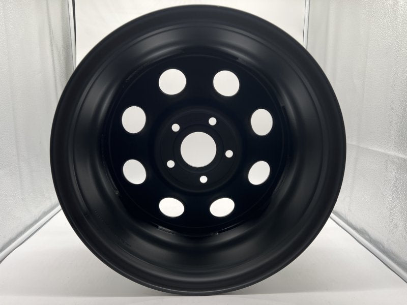 Felge Stahl Soft8 schwarz matt 8X17 5X127 Jeep Wrangler JK JL — N4-Offroad