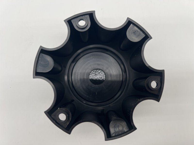 Nabenkappe geschlossen Kunststoff schwarz für Felge Stahl Lochkreis 6x114.3 — N4-Offroad