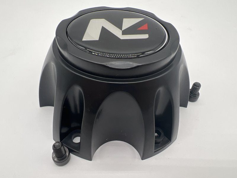 Nabenkappe geschlossen Kunststoff schwarz für Felge Stahl Lochkreis 6x114.3 — N4-Offroad