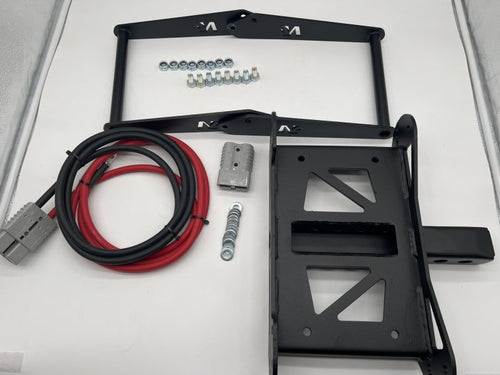Abnehmbare Aufnahme Grundplatte Seilwinde 3.6T-5.4T - Vierkant US 2" — N4-Offroad