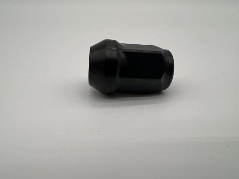 N4-Offroad Radmutter schwarz M12x1,5 – SW19, Kegelbund 60°, Länge 35 mm