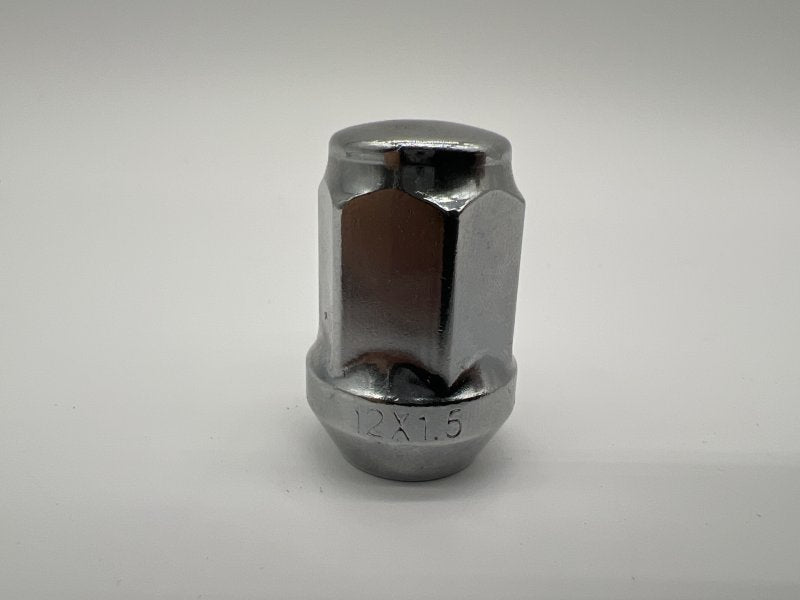 Ecrou roue chromé 12x150 - Hex 19mm - Cône 60° - L35mm — N4-Offroad