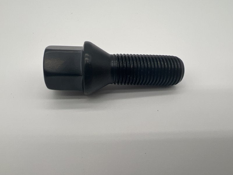 Šroub kola černý 14x150 - šestihran 17mm - kužel 60° - L33mm — N4-Offroad
