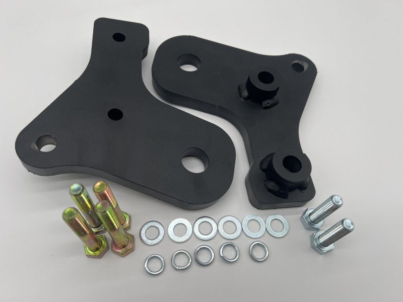 Paire d'anneaux remorquage renforcés rallongés vorn Toyota Land Cruiser Série 7 ab 2007 — N4-Offroad