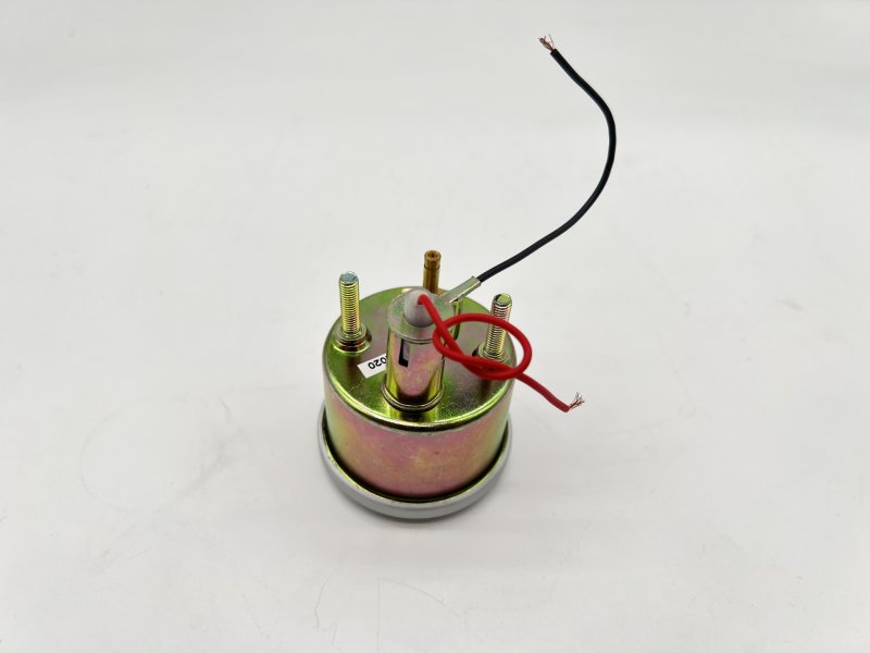 Mechanický budík tlaku turba - 2 bary - Ø42mm - bílé podsvícené pozadí — DTC Parts