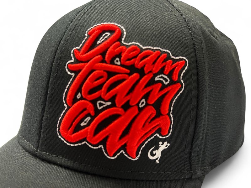 Baseball-Kappe 6-Panel mit 3D-Logo Dream Team Car
