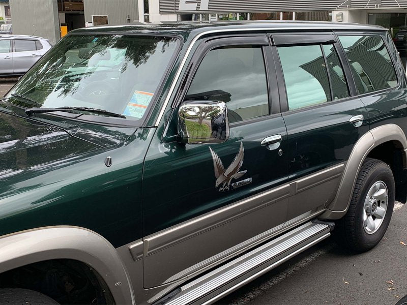 Jeu 4 déflecteurs vitre vorn und hinten Nissan Patrol GR Y61 — Airplex