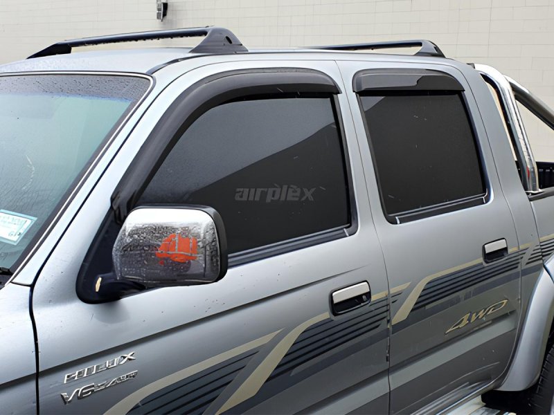 Jeu 4 déflecteurs vitre vorn und hinten Toyota Hilux 1998-2004 — Airplex