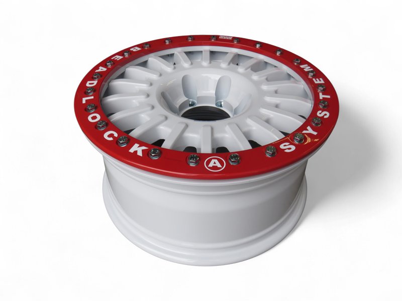 Alufelge Braid Winrace Beadlock weiß 8x16 6x139,7 ET0 – Toyota KDJ12/KDJ15 Hilux Vigo Revo — Braid