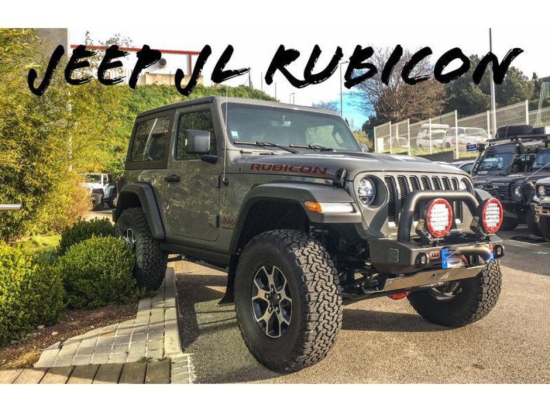 Unterfahrschutz vorn aus Aluminium 8mm für Jeep Wrangler JL und Gladiator — N4-Offroad