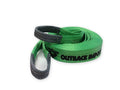 Bergegurt tour d'arbre 2.4M 7T5 largeur 50mm OUTBACK IMPORT verte — Outback Import
