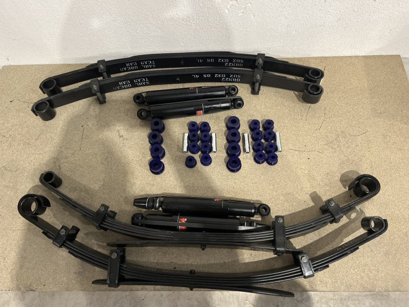 Kit Fahrwerk medium +5cm für Suzuki Santana 410 413 Samurai - Essence châssis Long 99->03 — DTC Parts