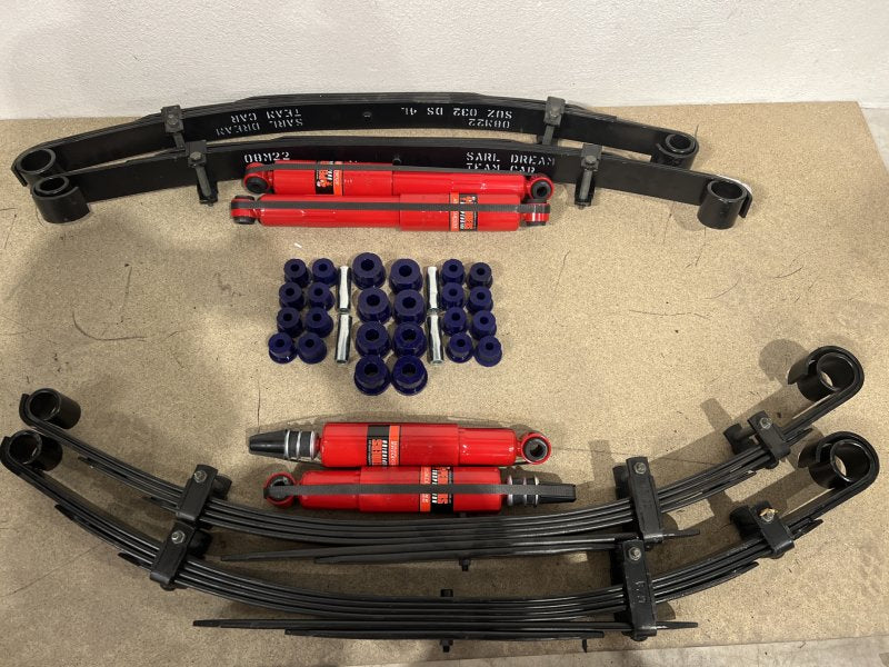 Kit Fahrwerk medium +5cm für Suzuki Santana 410 413 Samurai - Essence châssis Long 85->98 — DTC Parts