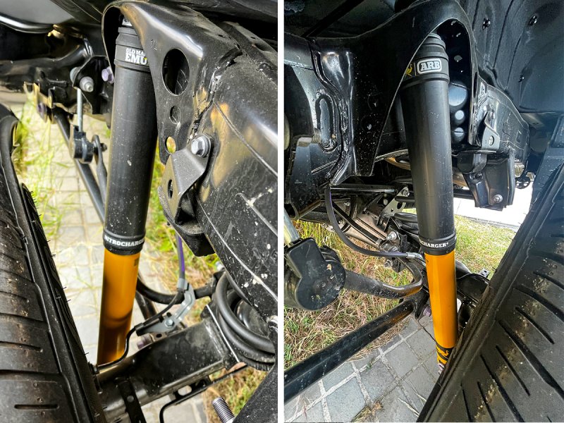 Stoßdämpfer OME Nitro+ hinten medium Toyota Land Cruiser GDJ250 VJA300 — Old Man Emu