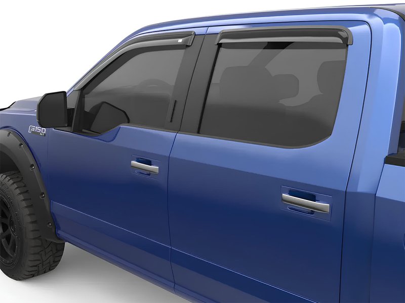 Windabweiser-Satz (4-teilig) vorn und hinten Nissan Navara D23 / NP300, Klebemontage — EGR