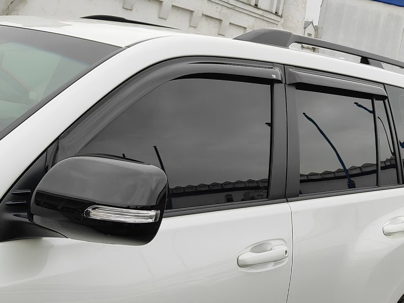 Windabweiser-Satz (4-teilig) vorn und hinten Toyota Land Cruiser KDJ120, Klebemontage — EGR
